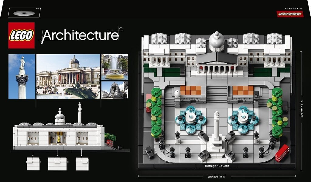 21045 LEGO® Architecture Trafalgari väljak цена и информация | Klotsid ja konstruktorid | kaup24.ee