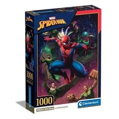 Osa number 39768 Kaubamärgi Marvel Super Heroes Brändi Spiderman Tüüp Standard Elementide arv 1000 Pildi suurus 70 x 50 cm Minimaalne vanus 10 aastat Stuff Papp Sugu Poisid Sugu Tüdrukud hind ja info | Pusled | kaup24.ee