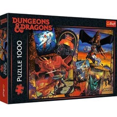 puzzle trefl dungeons & dragons, 1000 d. hind ja info | Pusled | kaup24.ee