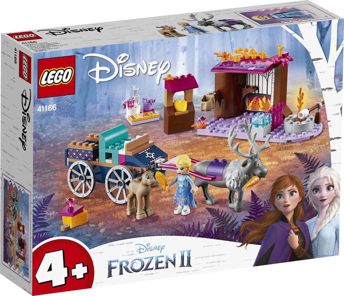 41166 LEGO® | Disney Frozen Elsa vankrireis цена и информация | Klotsid ja konstruktorid | kaup24.ee