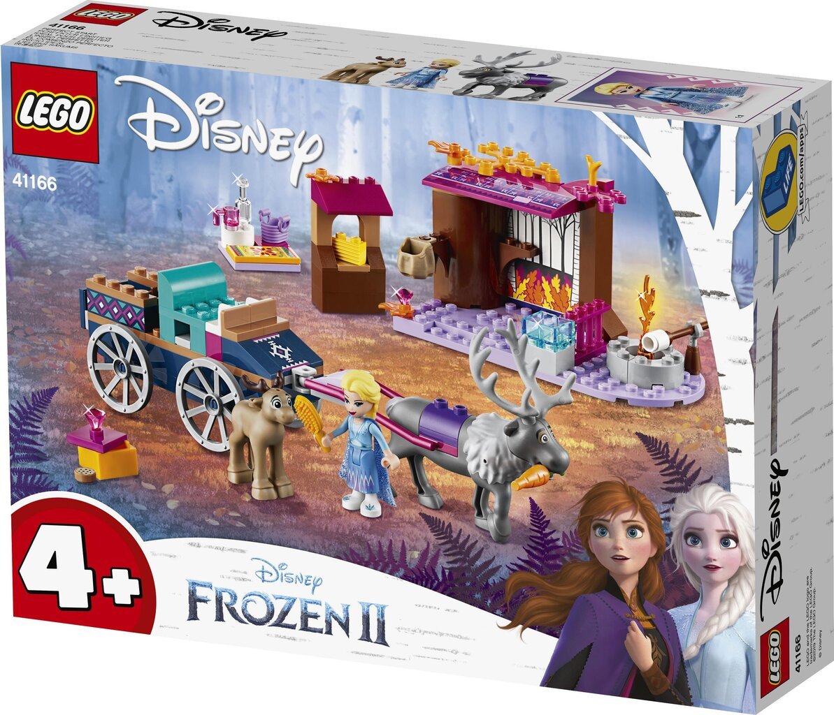 41166 LEGO® | Disney Frozen Elsa vankrireis цена и информация | Klotsid ja konstruktorid | kaup24.ee