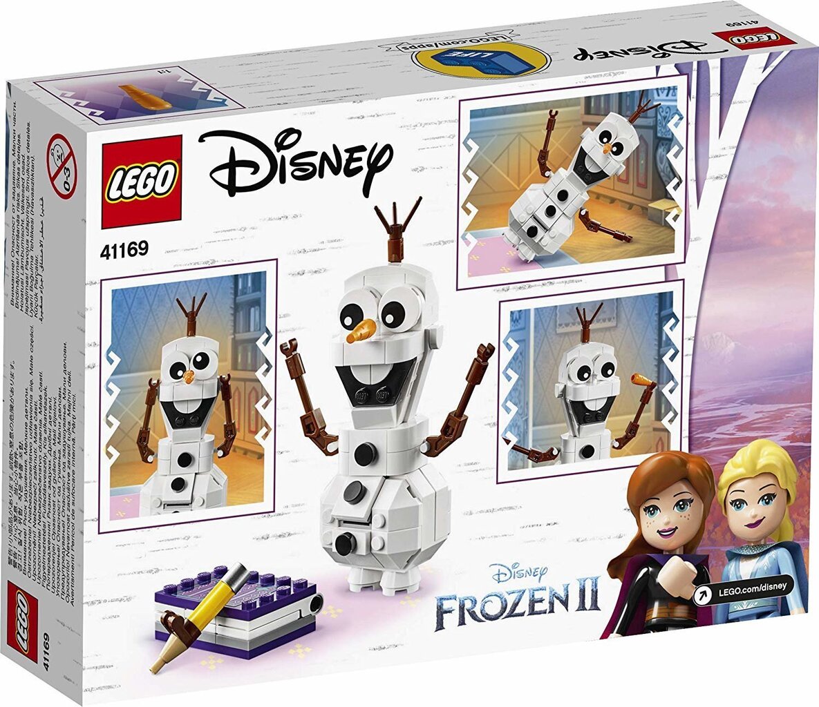 41169 LEGO® | Disney Frozen Olaf цена и информация | Klotsid ja konstruktorid | kaup24.ee