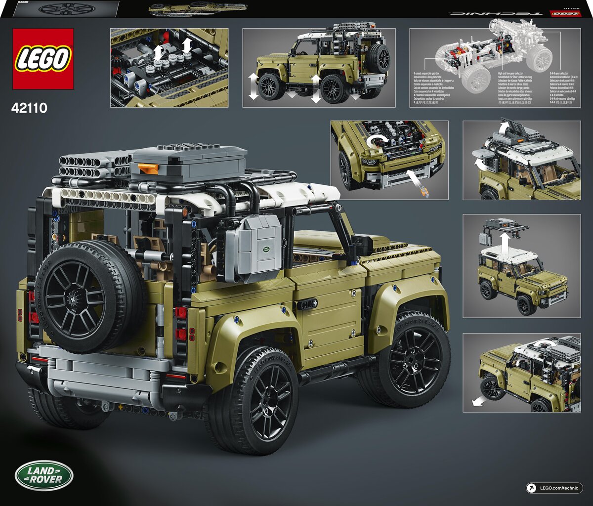 42110 LEGO® Technic Land Rover Defender hind ja info | Klotsid ja konstruktorid | kaup24.ee