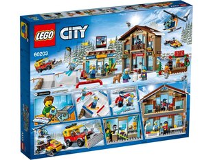 60203 LEGO® City Town Курорт лыжного катания цена и информация | Конструкторы и кубики | kaup24.ee