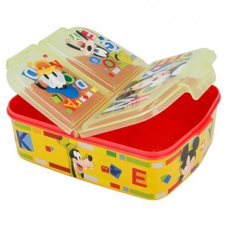 mickey kids food box, 1 tk. цена и информация | Toidu säilitusnõud | kaup24.ee