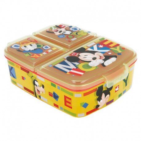 mickey kids food box, 1 tk. цена и информация | Toidu säilitusnõud | kaup24.ee