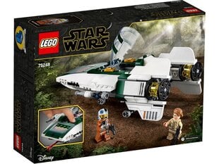 75248 LEGO® Star Wars Episode IX Повстанец A-Wing Starfighter цена и информация | Конструкторы и кубики | kaup24.ee