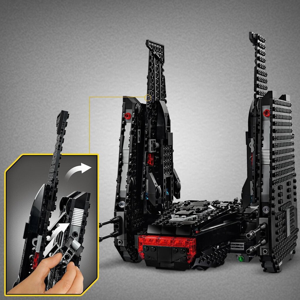 75256 LEGO® Star Warsi Kylo Reni lendav masin hind ja info | Klotsid ja konstruktorid | kaup24.ee