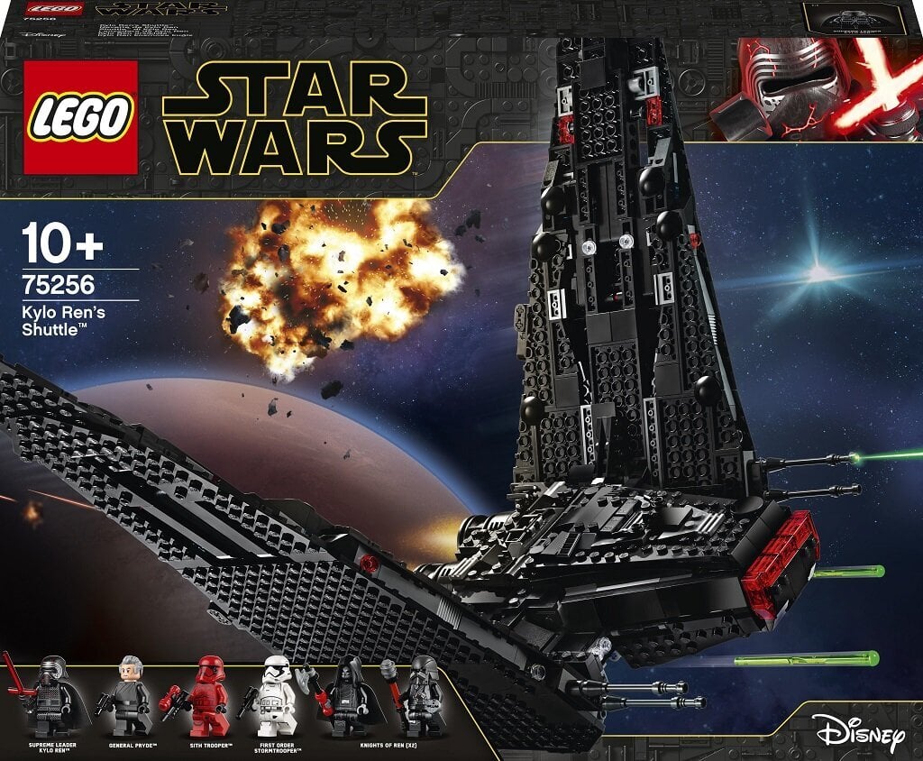 75256 LEGO® Star Warsi Kylo Reni lendav masin hind ja info | Klotsid ja konstruktorid | kaup24.ee