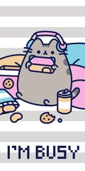 полотенце pusheen, 70 x 140 см цена и информация | Полотенца | kaup24.ee