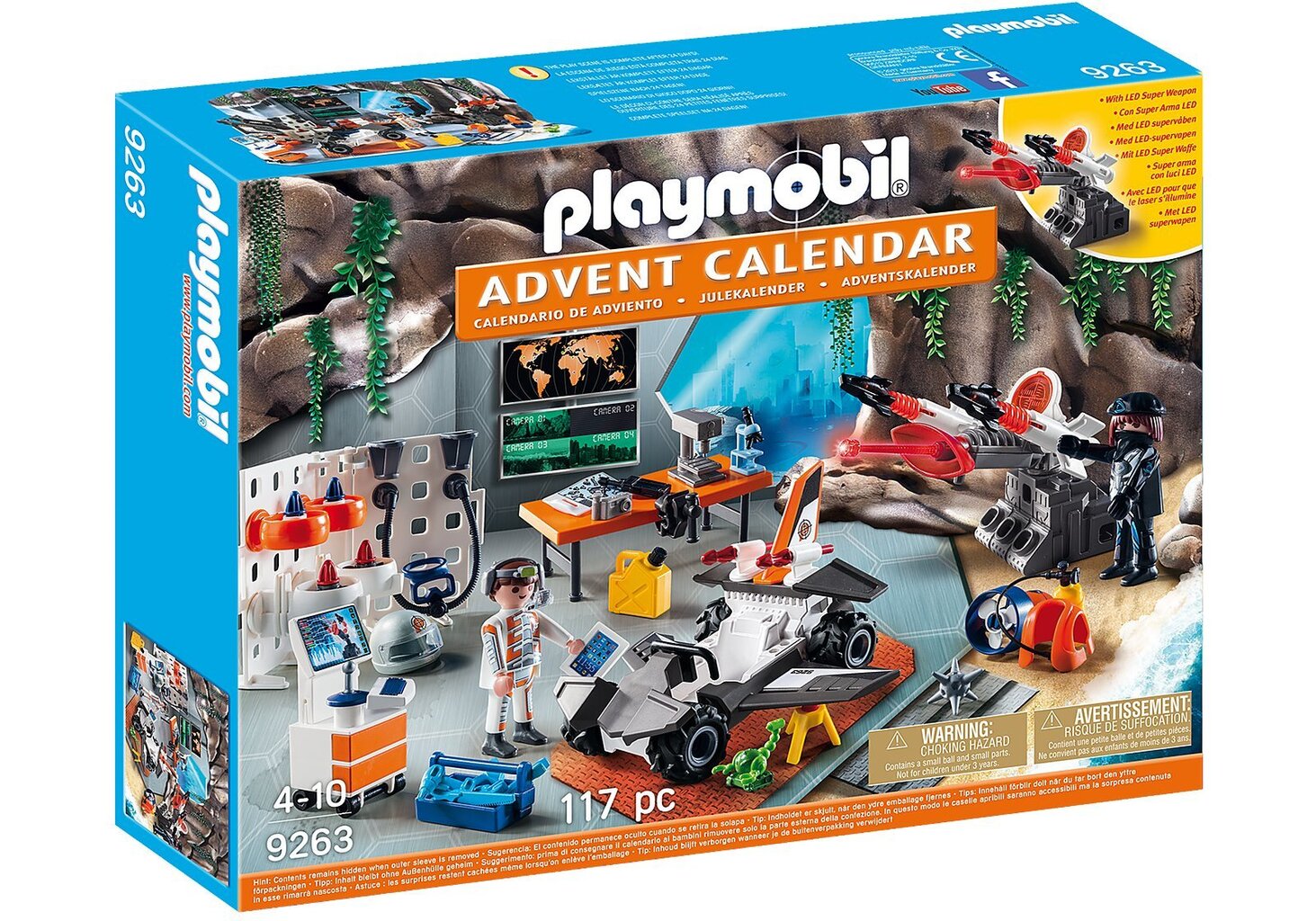 Advendikalender 9263 PLAYMOBIL® Agentide töötuba цена и информация | Klotsid ja konstruktorid | kaup24.ee