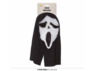 Mask Scream kapuutsiga hind ja info | Karnevali kostüümid | kaup24.ee