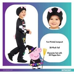 Lastekostüüm 'Peppa Skeleton' 4-6a (110 cm ) hind ja info | Karnevali kostüümid | kaup24.ee