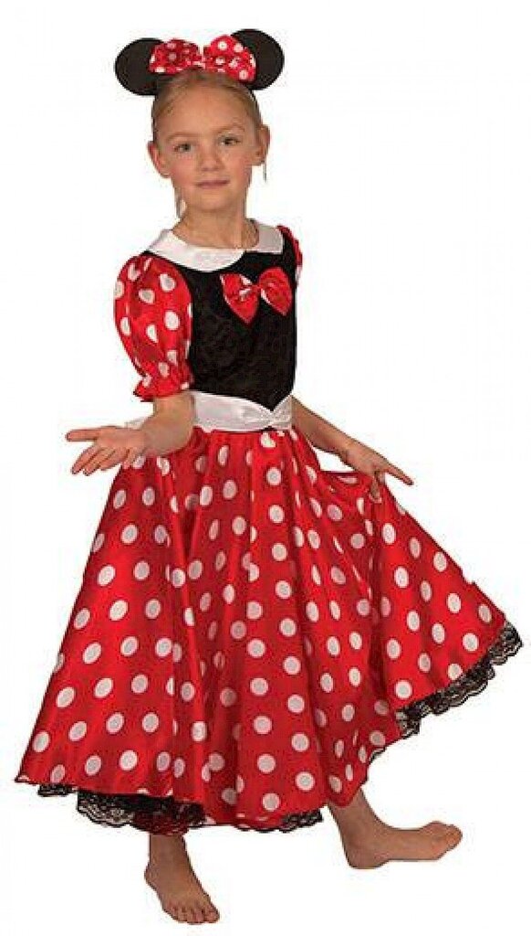 Lastekostüüm Minnie (116 cm ) цена и информация | Karnevali kostüümid | kaup24.ee