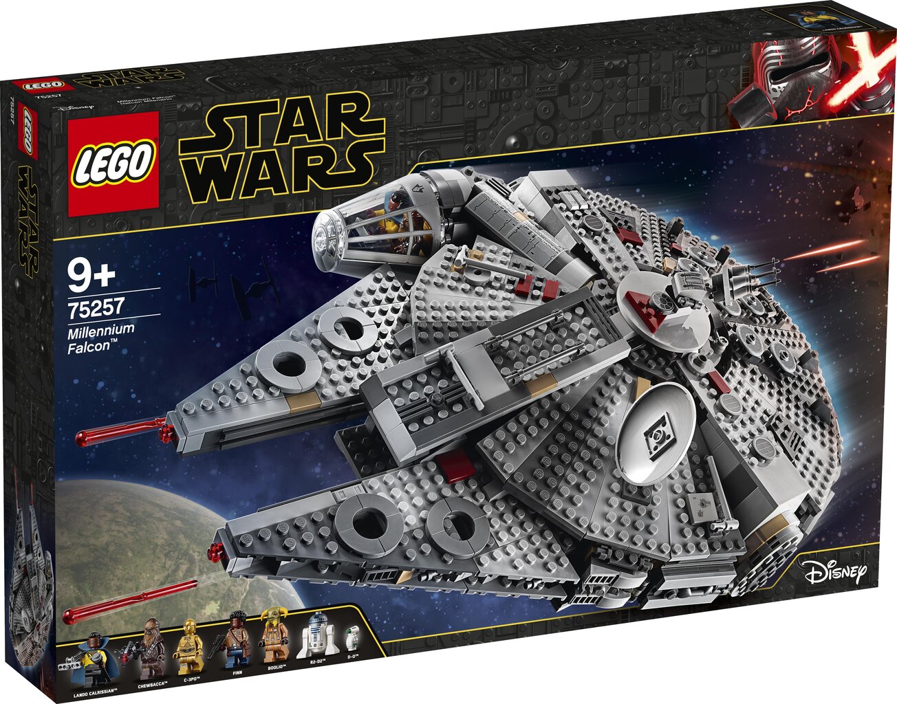 75257 LEGO® Star Wars Millennium Falcon цена и информация | Klotsid ja konstruktorid | kaup24.ee