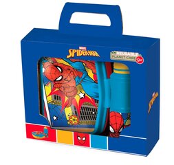 Spiderman joogipudel + toidukarp “Jälle kooli” hind ja info | Hoiukastid ja -korvid | kaup24.ee