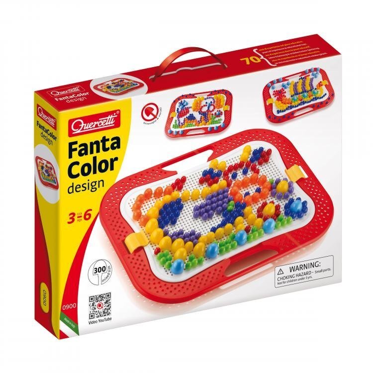 Mosaiik Fantacolor Design Quercetti, 0900 hind ja info | Arendavad mänguasjad | kaup24.ee