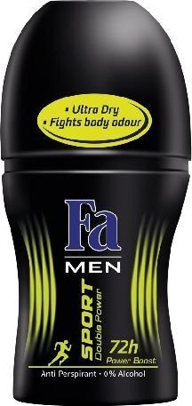 Higistamisvastane rulldeodorant Fa Sport Double Power 50 ml hind ja info | Deodorandid | kaup24.ee