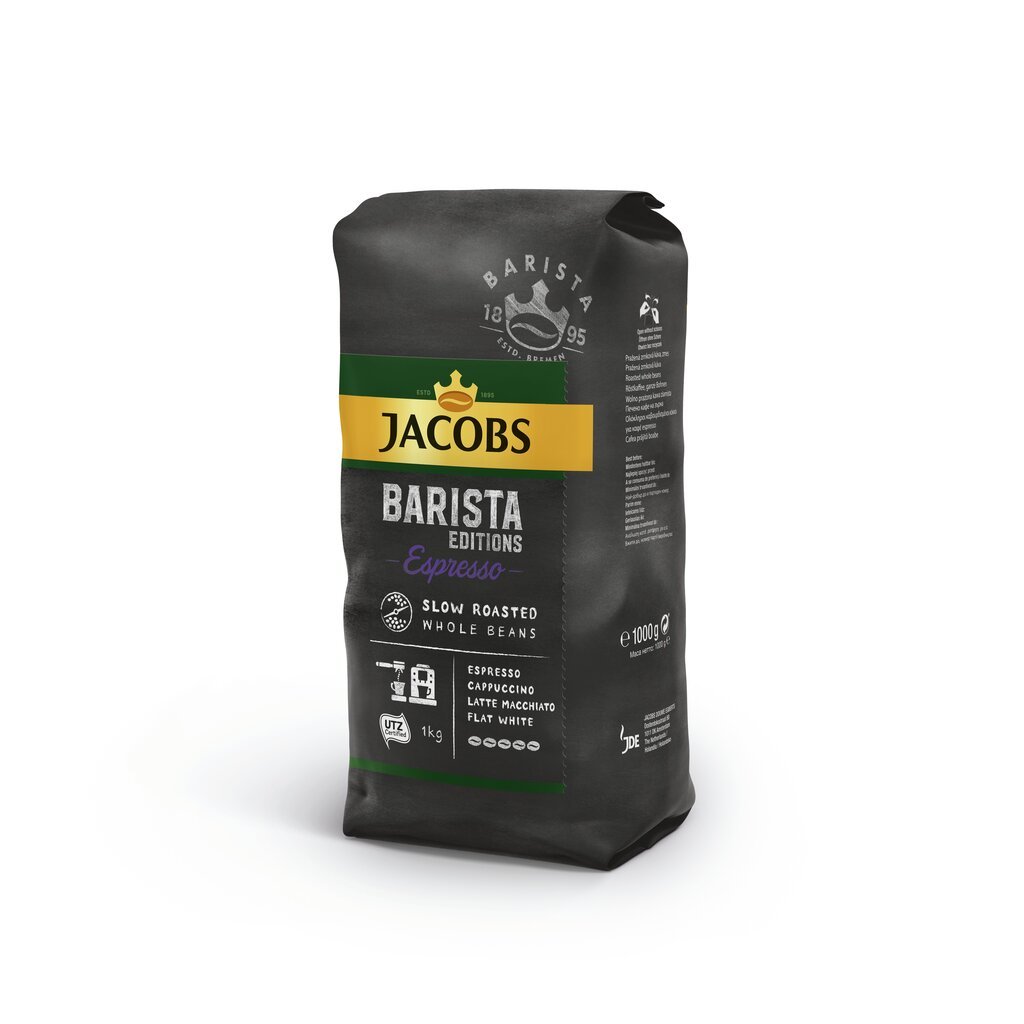 Kohvioad JACOBS BARISTA ESPRESSO, 1kg цена и информация | Kohv, kakao | kaup24.ee