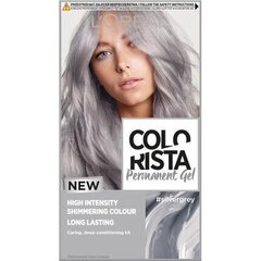 Geel juuksevärv L'Oreal Colorista, #SilverGrey hind ja info | Juuksevärvid | kaup24.ee