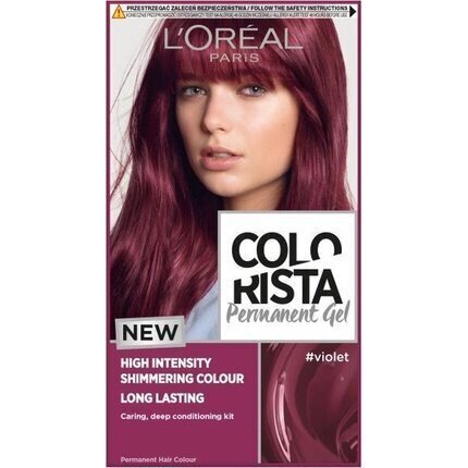 Geel juuksevärv L'Oreal Colorista, #Violet цена и информация | Juuksevärvid | kaup24.ee