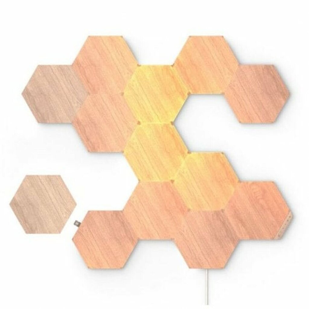 LED-paneel Nanoleaf NL52-K-3002HB-13PK Valge Pruun 4000 K цена и информация | Seinavalgustid | kaup24.ee