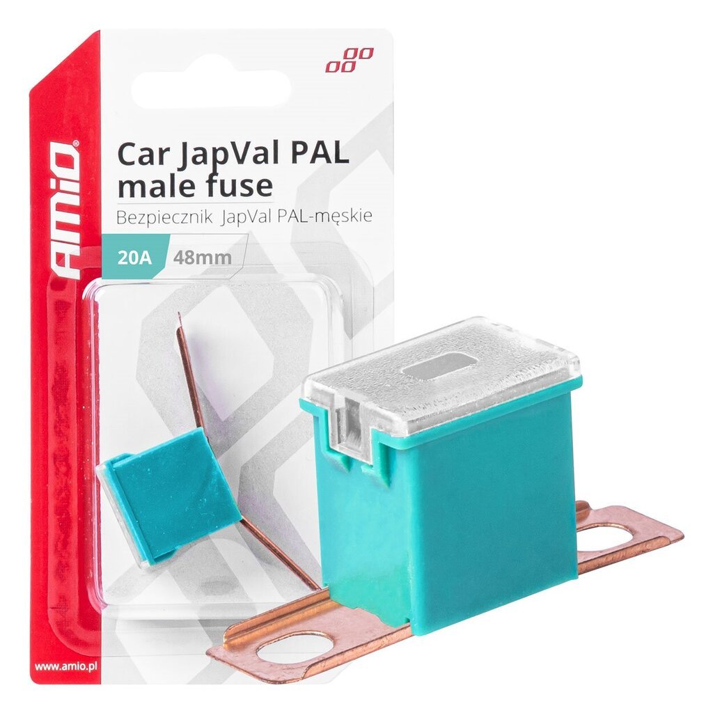 Kaitse JAPVAL PAL 2tk isane 48mm 20A hind ja info | Lisaseadmed | kaup24.ee