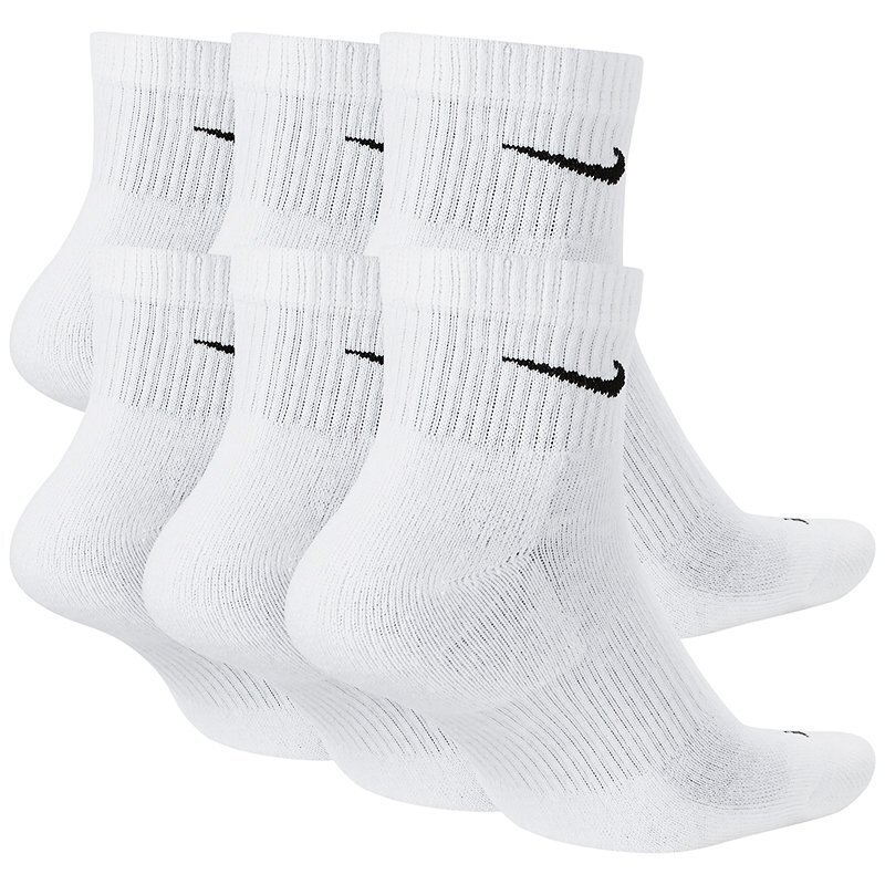 „Nike White Everyday Cushioned 6 Pack kõrged sokid“ SX6899-100 цена и информация | Meeste sokid | kaup24.ee