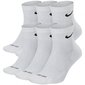 „Nike White Everyday Cushioned 6 Pack kõrged sokid“ SX6899-100 цена и информация | Meeste sokid | kaup24.ee