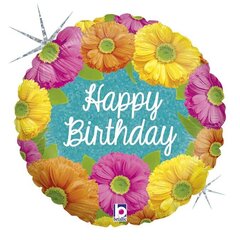 'Bright Birthday Blooms' õhupall hind ja info | Õhupallid | kaup24.ee