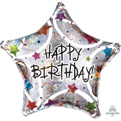 Happy Birthday Stars õhupall hind ja info | Õhupallid | kaup24.ee