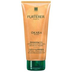 Sära andev šampoon Rene Furterer Okara Blond 200 ml цена и информация | Шампуни | kaup24.ee