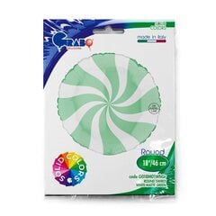 Candy Swirl White-Green õhupall hind ja info | Õhupallid | kaup24.ee