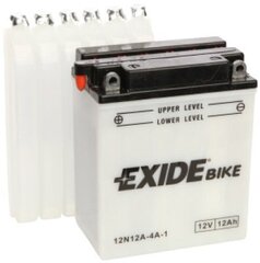 12V 12Ah 12N12A-4A-1 134x80x160+- Exide цена и информация | Аккумуляторы | kaup24.ee