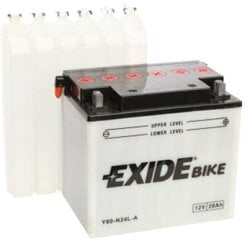 12V 28Ah Y60-N24L-A 184x124x169-+ Exide цена и информация | Аккумуляторы | kaup24.ee