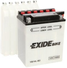 12V 14Ah YB14L-B2 134x89x166-+ Exide цена и информация | Аккумуляторы | kaup24.ee