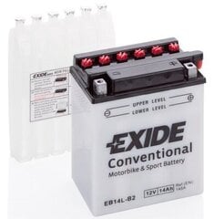 12V 14Ah YB14L-B2 134x89x166-+ Exide цена и информация | Аккумуляторы | kaup24.ee