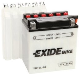 12V 11Ah YB10L-B2 135x90x145-+ Exide цена и информация | Аккумуляторы | kaup24.ee