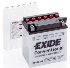 12V 11Ah YB10L-B2 135x90x145-+ Exide цена и информация | Аккумуляторы | kaup24.ee