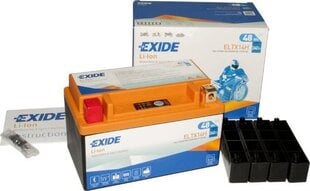 Exide Liitium 12V 48Wh 240A 150x87x93+- hind ja info | Mootorrataste akud | kaup24.ee