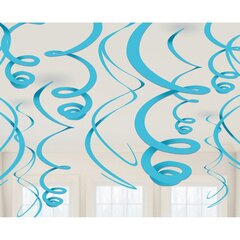 Украшение 'Blue Paper Swirl' 55,8 см цена и информация | Праздничные декорации | kaup24.ee