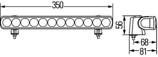 Дальний свет Hella LED Lightbar арт. 30 25 Вт цена и информация | Фары | kaup24.ee