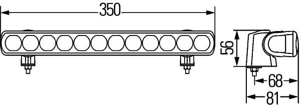 Hella LED Lightbar kaugtuli ref. 30 25W цена и информация | Autotuled | kaup24.ee