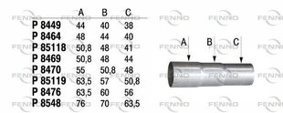 SUMMUTI LIIDES 50-48-44MM hind ja info | Lisaseadmed | kaup24.ee