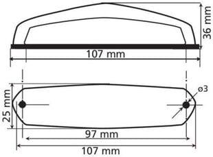 Tagatuli 3 funktsiooni 12V hind ja info | Moto aksessuaarid | kaup24.ee