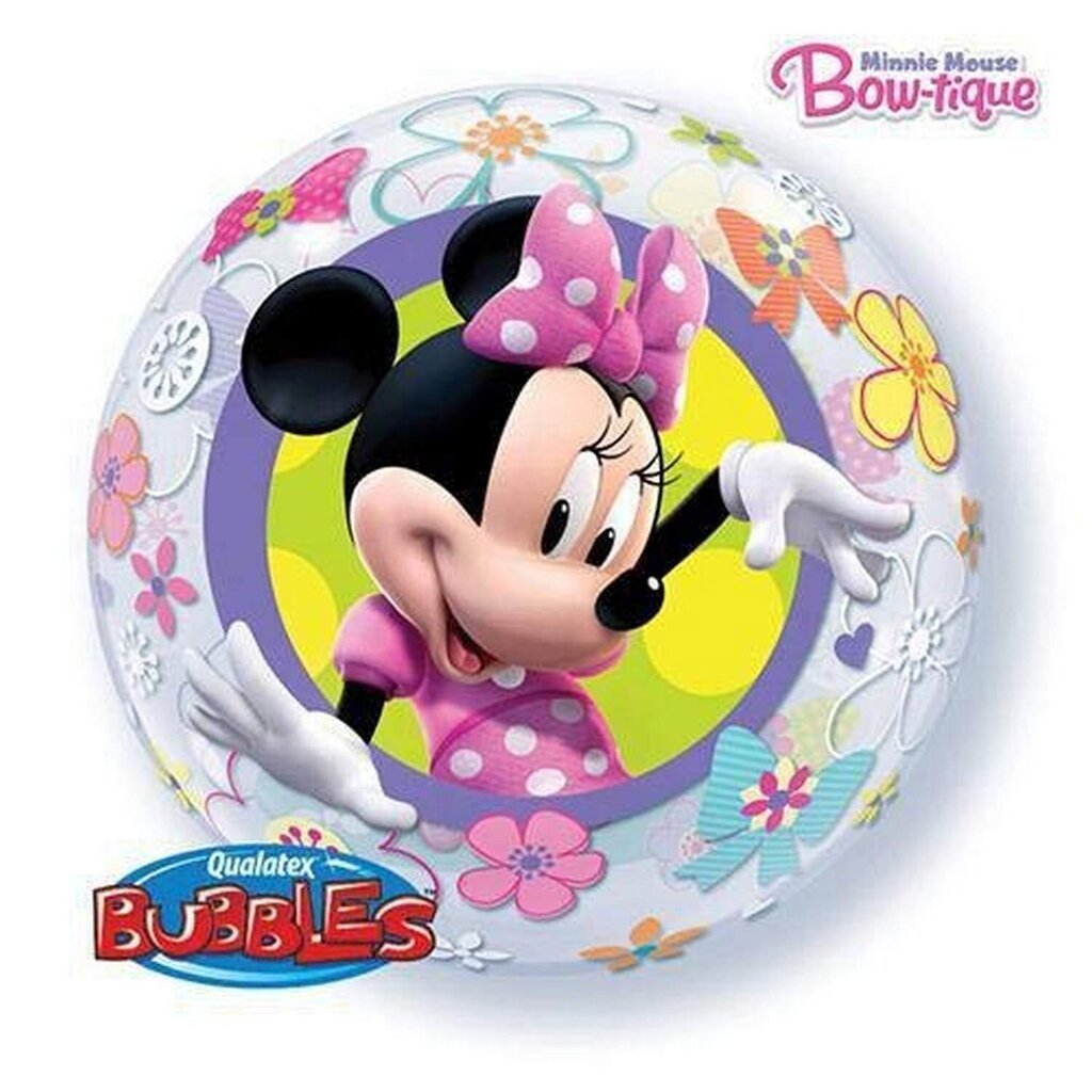 'DN MINNIE MOUSE BOW-TIQUE' Bubbles Õhupall hind ja info | Õhupallid | kaup24.ee