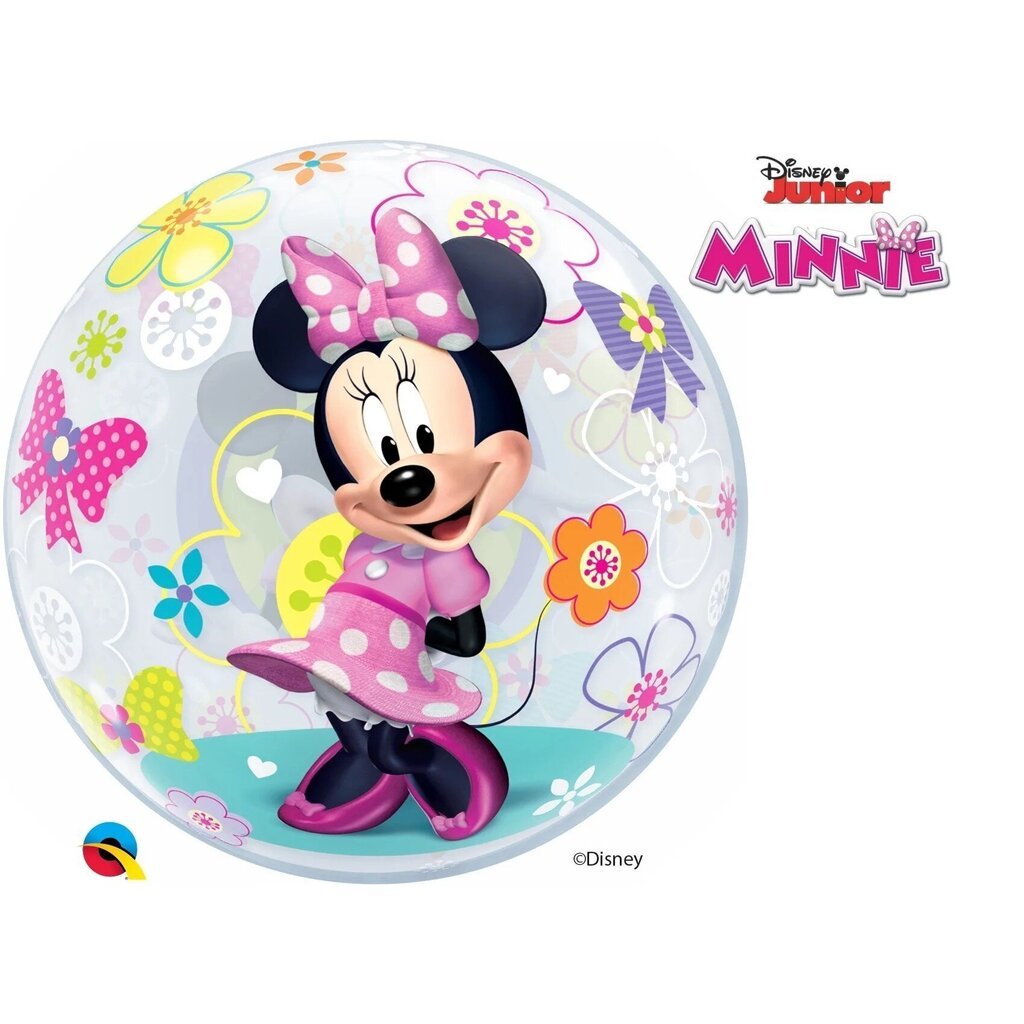 'DN MINNIE MOUSE BOW-TIQUE' Bubbles Õhupall hind ja info | Õhupallid | kaup24.ee