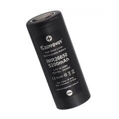 Keeppower IMR26650-5500mAh цена и информация | Батарейки | kaup24.ee