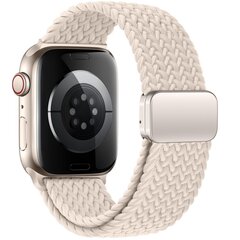 TECH-PROTECT NYLONMAG APPLE WATCH 4 | 5 | 6 | 7 | 8 | 9 | SE (38 | 40 | 41 ММ) НАТУРАЛЬНЫЙ ТИТАН цена и информация | Аксессуары для смарт-часов и браслетов | kaup24.ee