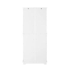 Põrandakapp 75x40cmx175cm valge цена и информация | Кухонные и обеденные столы | kaup24.ee